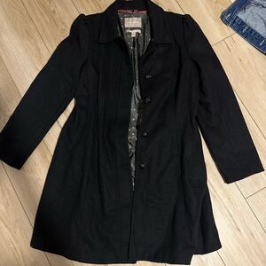 Banana Republic Elegant Black Coat